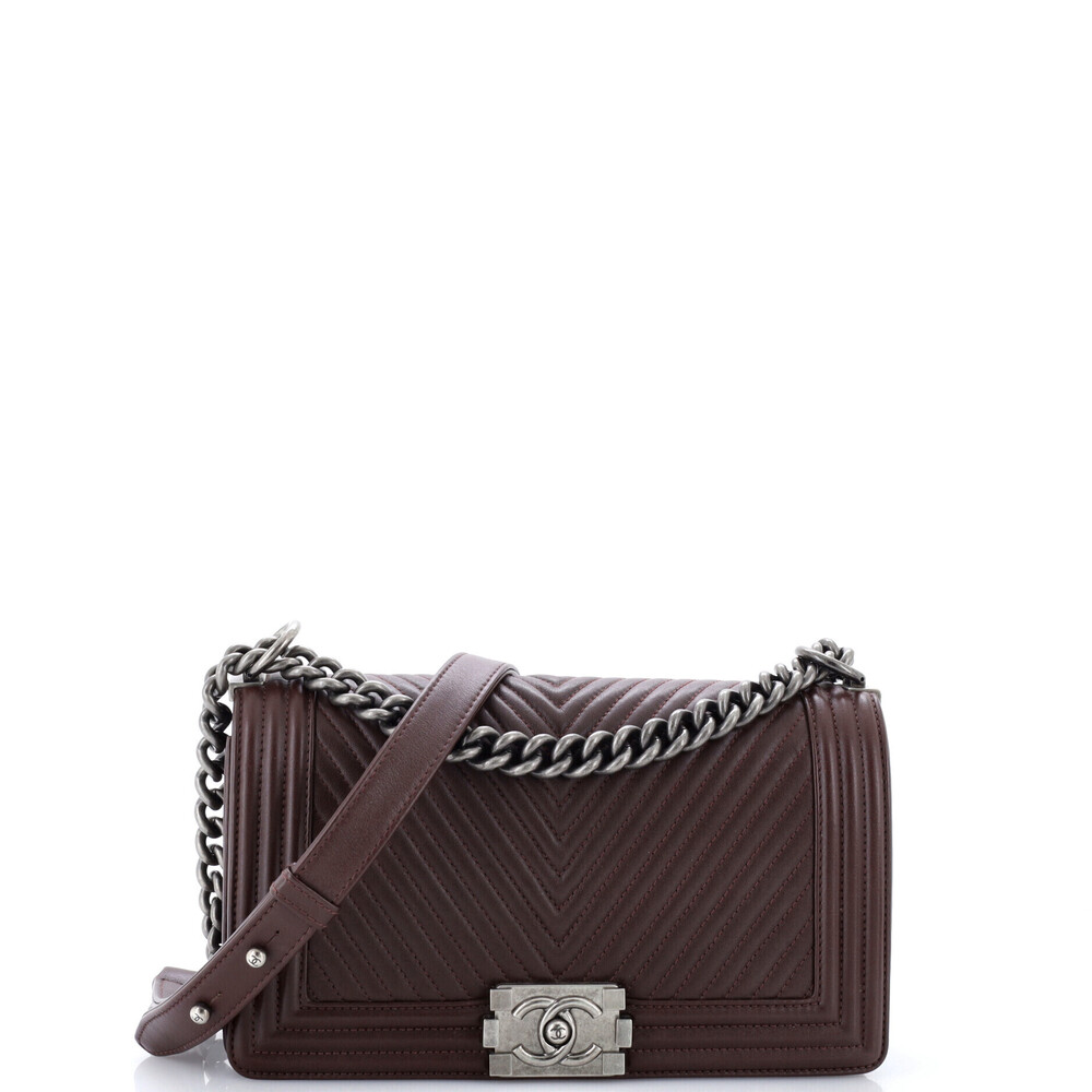 Chanel Old Medium Boy Flap Bag